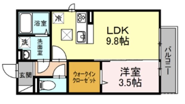 グラン・カオルの物件間取画像